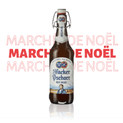 Marché de Noël - Bière Blanche Hacker Pschorr Hefe Weiss