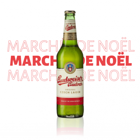 Marché de Noël - Bière Blonde Budweiser Budvar Original