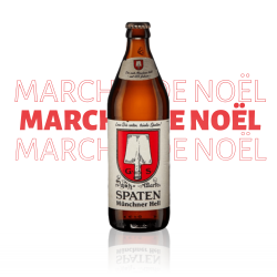 Marché de Noël - Bière Blonde Spaten Hell