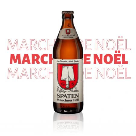 Marché de Noël - Bière Blonde Spaten Hell