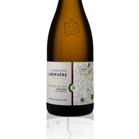 Champagne A.Bergère Les Vignes de Nuit - etiquette
