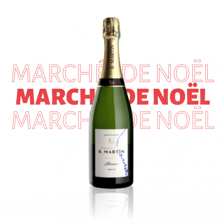 Marché de Noël - Champagne B.Martin Réserve
