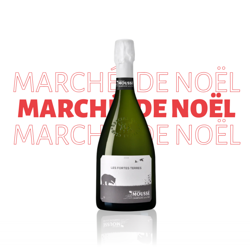 Marché de Noël - Champagne Famille Moussé - Les Fortes Terres 2019