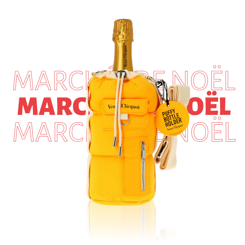 Marché de Noël - Champagne Veuve Clicquot - Avec Étui Puffy Holder