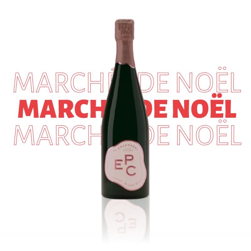 Marché de Noël - Champagne EPC Blanc Rosé