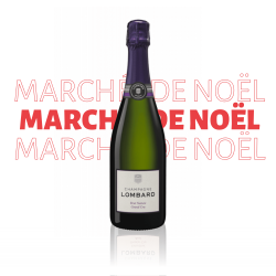 Marché de Noël - Champagne Lombard Brut Nature Grand Cru