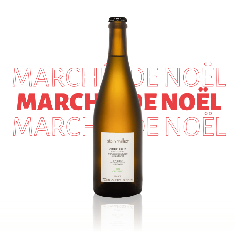 Marché de Noël - Cidre Bio Cuvée Juliette - Alain Milliat