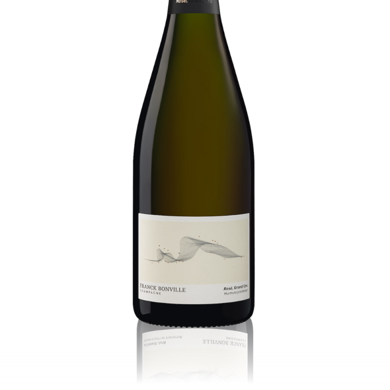 Champagne Franck Bonville Rosé Grand Cru - Etiquette