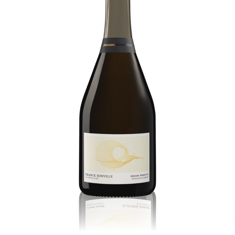 Champagne Franck Bonville Unisson Grand Cru - Etiquette