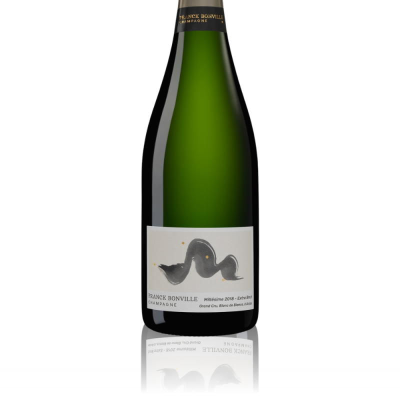 Champagne Franck Bonville Millésime 2018 - Etiquette