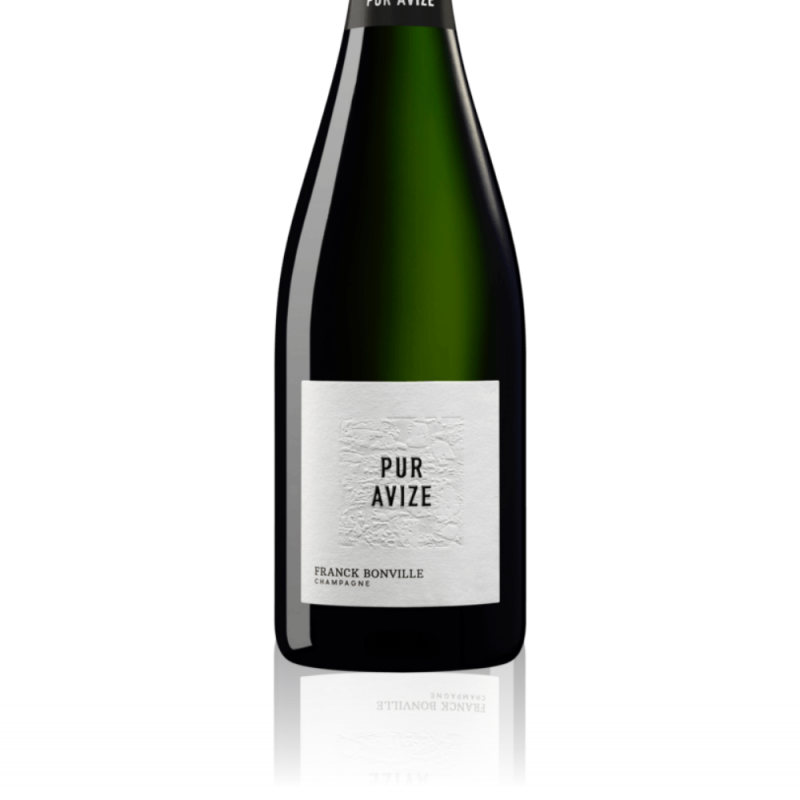Champagne Franck Bonville Pur Avize 2019 - Etiquette