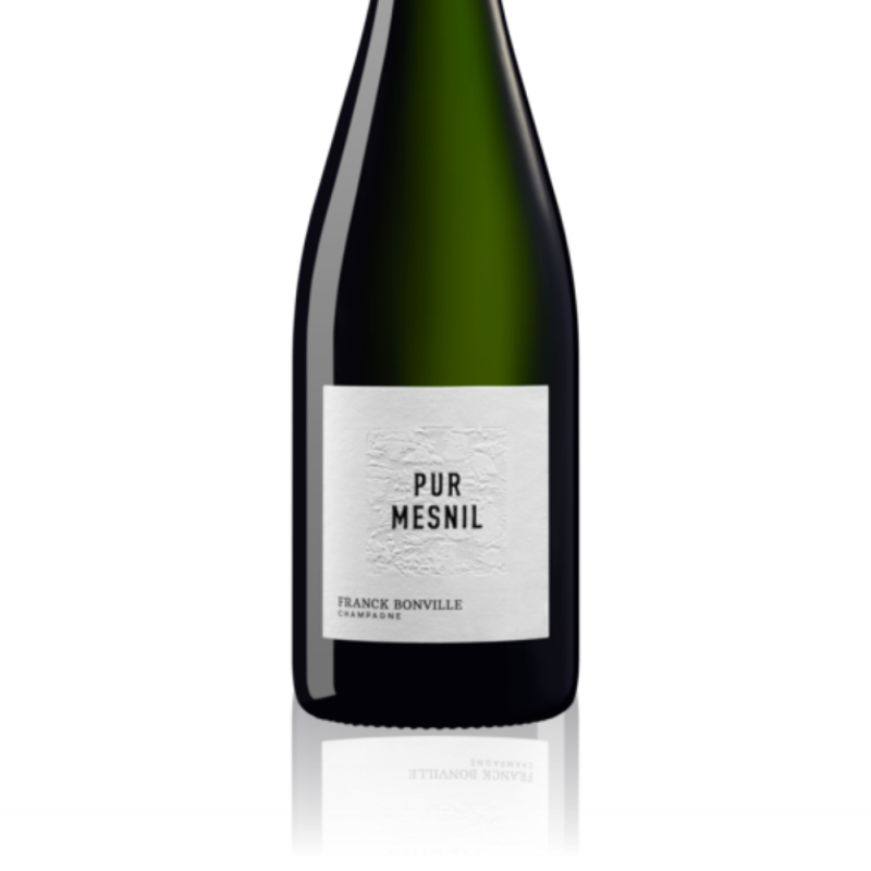 Champagne Franck Bonville Pur Mesnil 2019 - Etiquette