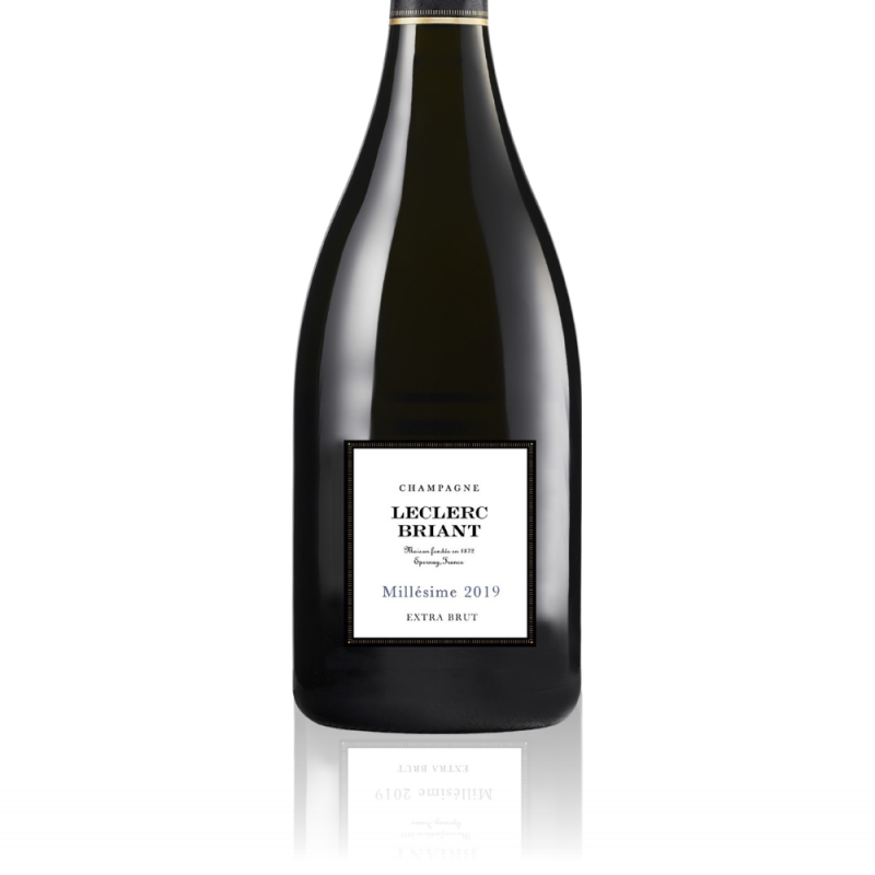 Champagne Leclerc Briant Millésime 2019 Extra Brut - Etiquette