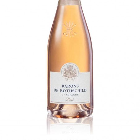 Champagne Rosé - Barons de Rothschild - étiquette