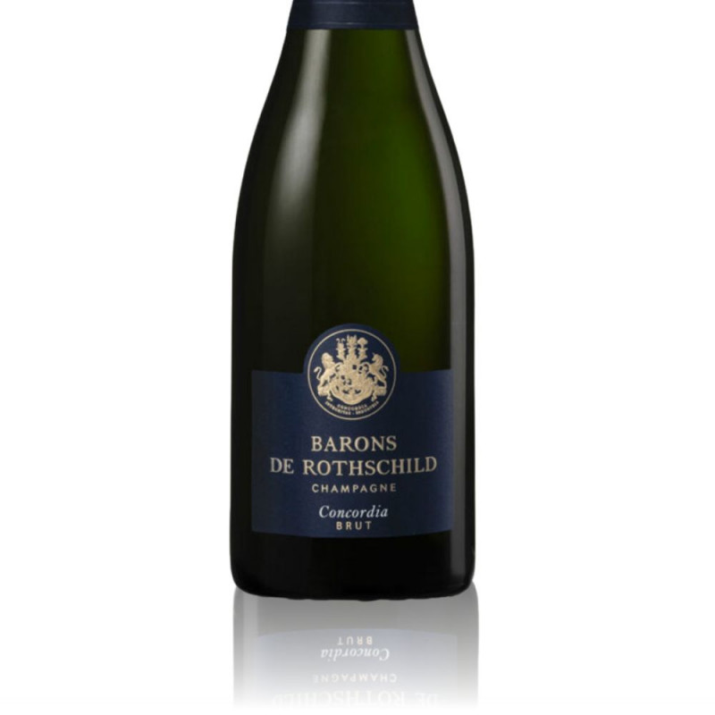 Champagne Concordia Brut - Barons de Rothschild - étiquette