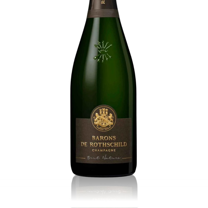 Champagne Brut Nature - Barons de Rothschild - etiquette