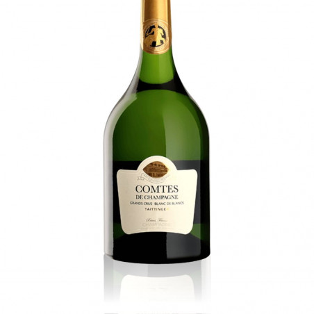 Champagne Taittinger Comtes de Champagne 2014 - Coffret Luxe - Etiquette