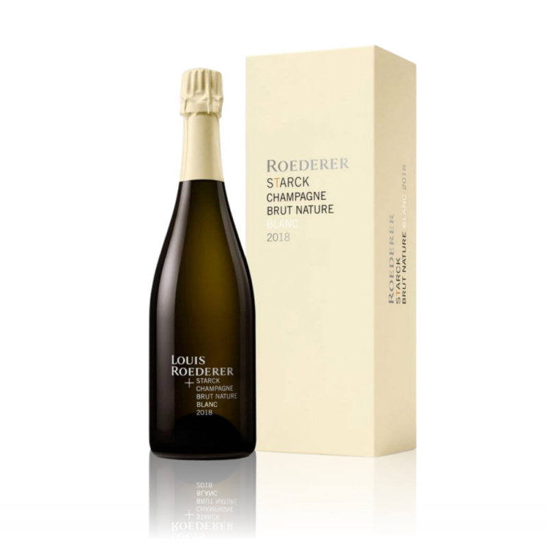 Champagne Louis Roederer Brut Nature by Philippe Starck 2018