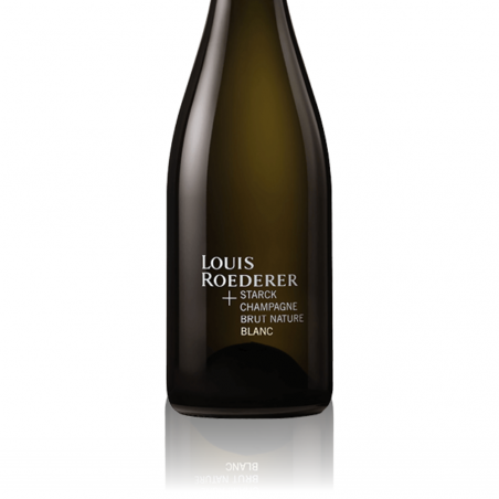 Champagne Louis Roederer Brut Nature by Philippe Starck 2018 - Etiquette