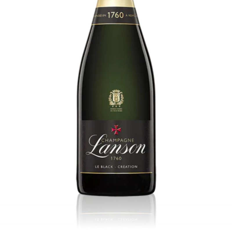 Champagne Lanson Le Black Création - étiquette