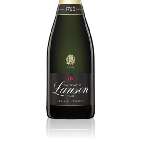 Champagne Lanson Le Black Création - étiquette