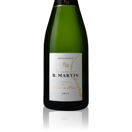 Champagne B.Martin Blanc de Blancs Brut - Etiquette